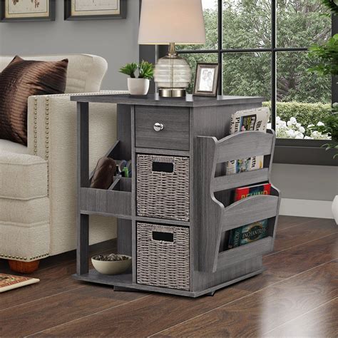Same Day Delivery Large End Tables With Storage